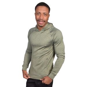 Men's Gray Long Sleeve Hoodie